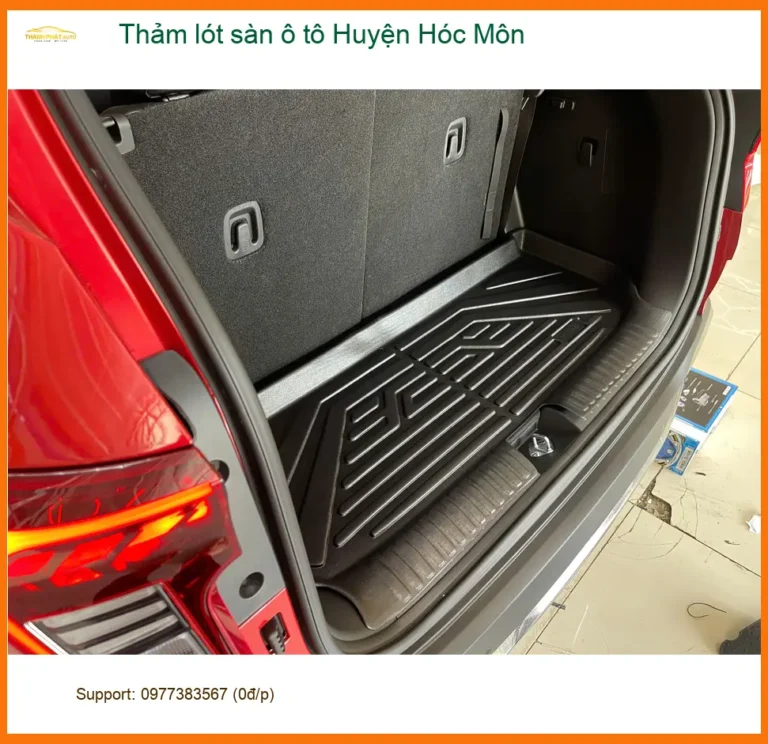 Cửa Hàng May Thảm Lót Sàn Ô Tô tại Huyện Hóc Môn - Thi Công Chuyên Nghiệp