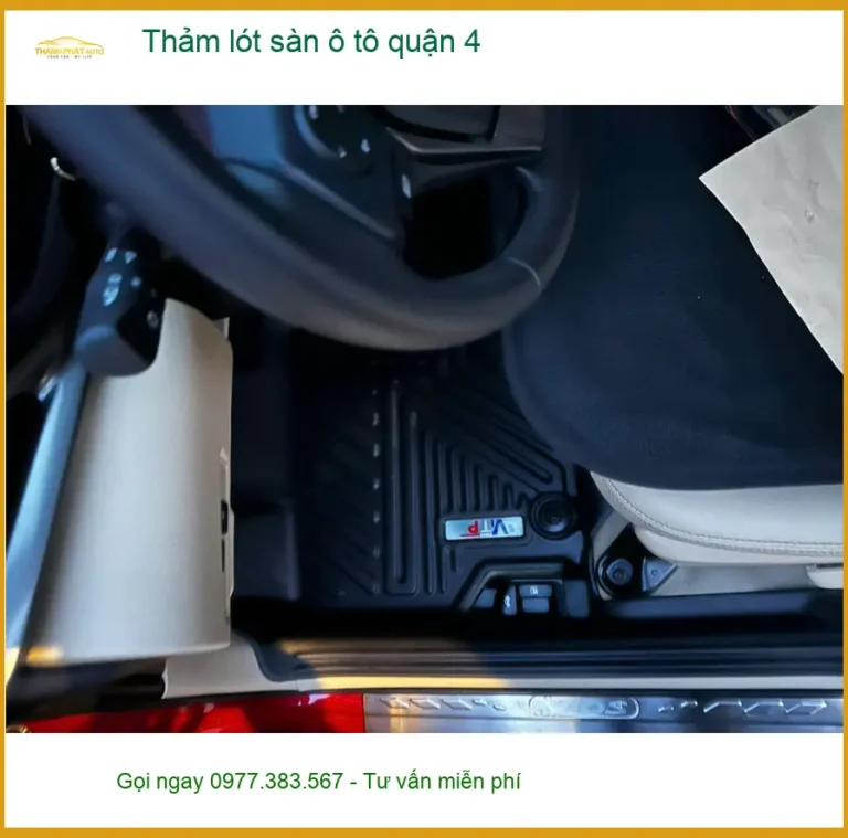 Trung Tâm Thảm Lót Sàn Ô Tô lót sàn ô tô quận 4 - Lắp Đặt Uy Tín TPHCM