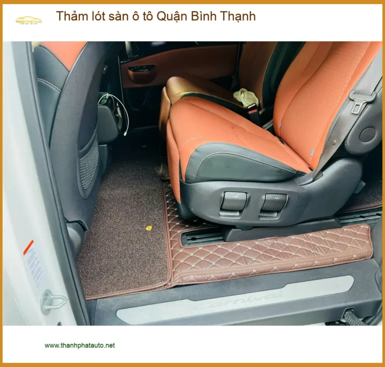 Cửa Hàng Lắp Thảm Lót Sàn Ô Tô lót sàn ô tô Quận Bình Thạnh - Giá Tốt TPHCM