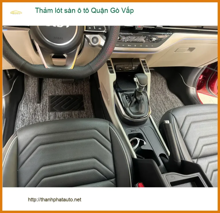 Địa Chỉ May Thảm Lót Sàn Ô Tô lót sàn ô tô Quận Gò Vấp - Giá Tốt TPHCM