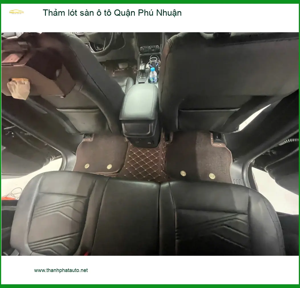 Địa Chỉ Lắp Thảm Lót Sàn Ô Tô Quận Phú Nhuận - Lắp Đặt Uy Tín TPHCM ảnh thực tế 3