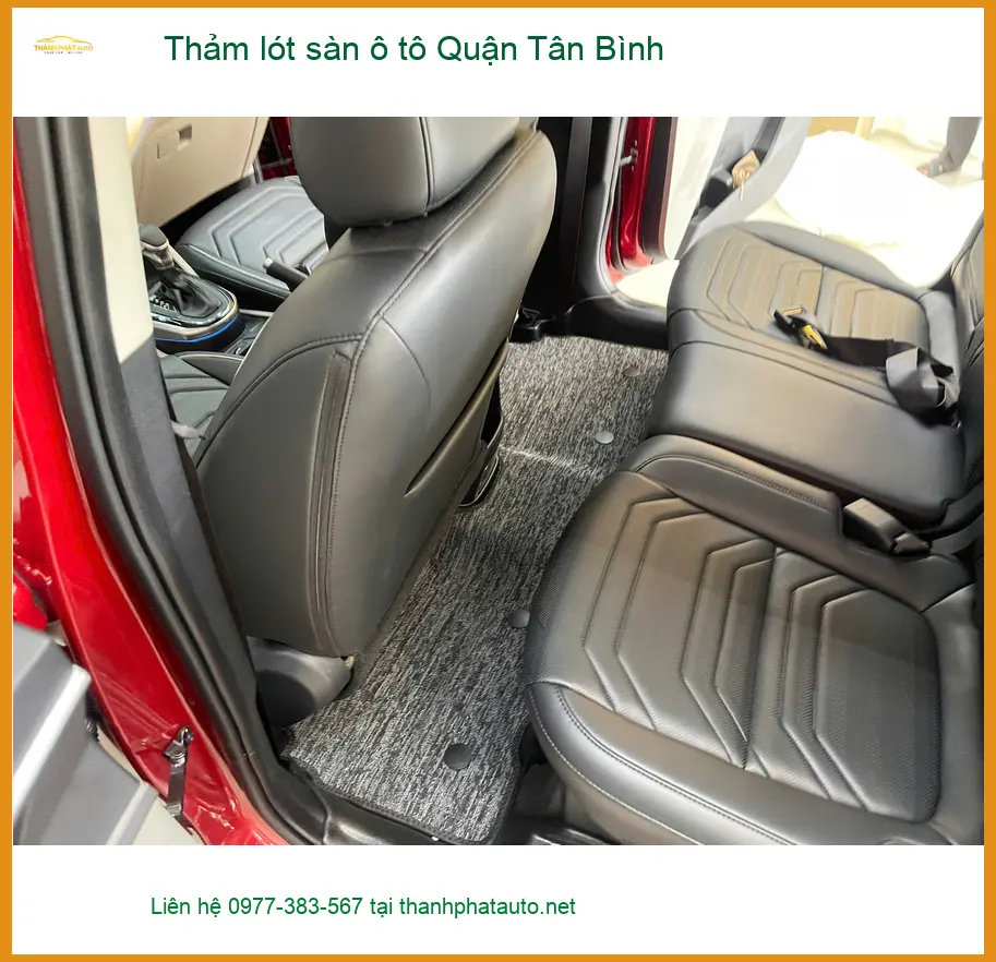 Địa Chỉ May Thảm Lót Sàn Ô Tô Tại Quận Tân Bình - Giá Tốt TPHCM ảnh thực tế 2