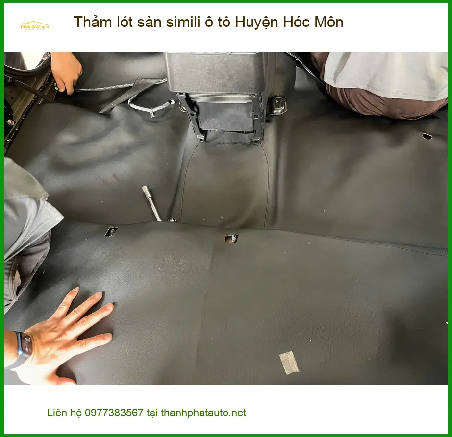 Nơi May Thảm Lót Sàn Ô Tô lót sàn simili ô tô Huyện Hóc Môn - Giá Tốt TPHCM