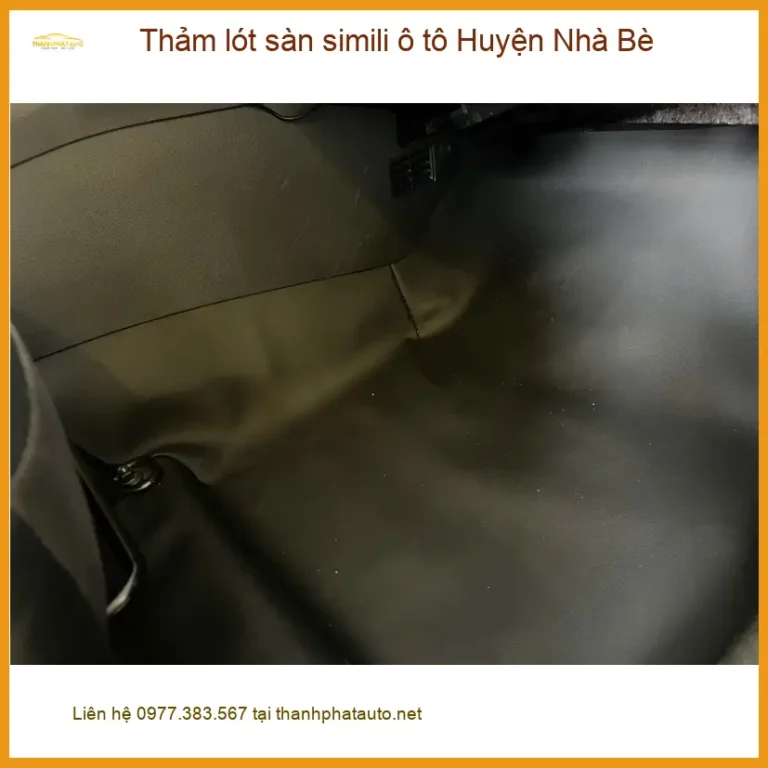 Nơi Thảm Lót Sàn Ô Tô lót sàn simili ô tô Huyện Nhà Bè - Giá Tốt TPHCM