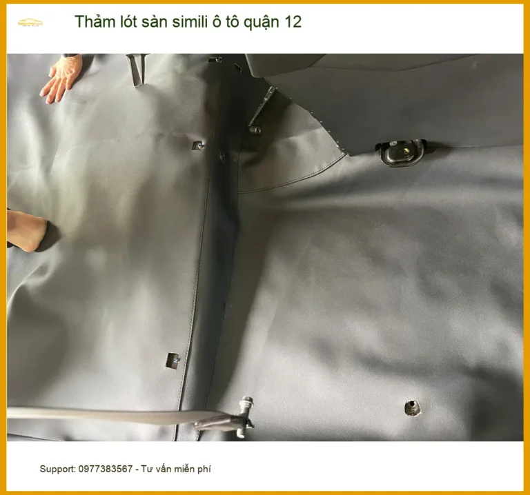 Nơi May Thảm Lót Sàn Ô Tô lót sàn simili ô tô quận 12 - Giá Tốt TPHCM