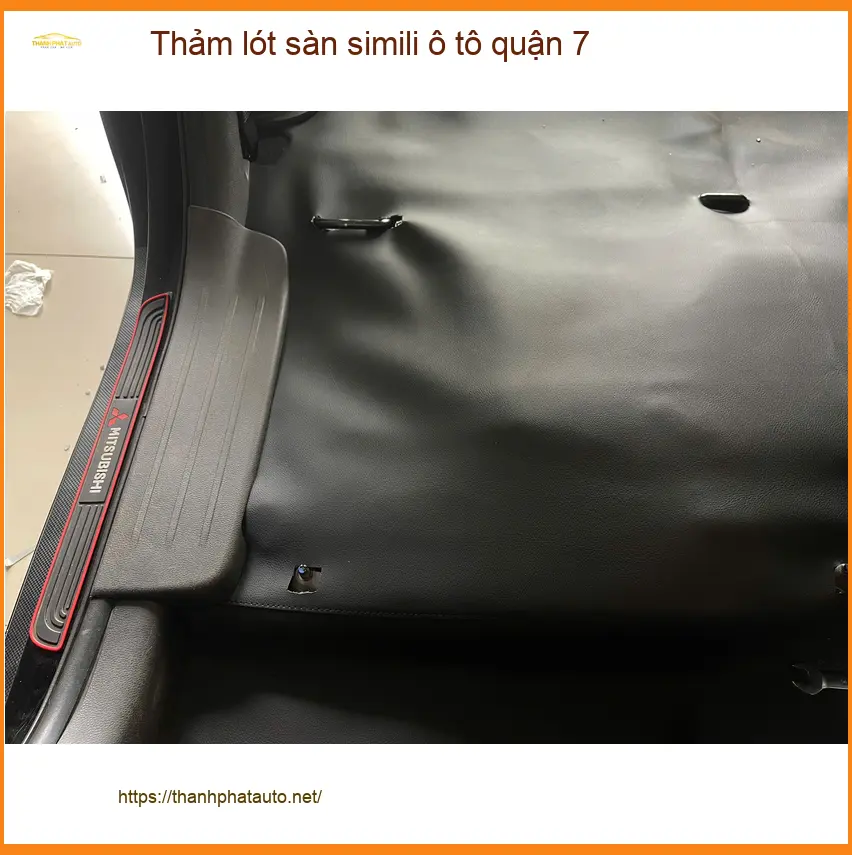 Địa Chỉ May Thảm Lót Sàn Ô Tô lót sàn simili ô tô quận 7 - Giá Tốt TPHCM ảnh thực tế 2