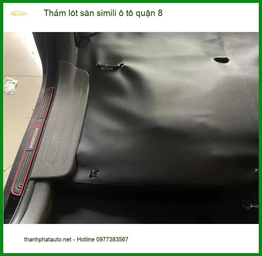 Nơi May Thảm Lót Sàn Ô Tô lót sàn simili ô tô quận 8 - Giá Tốt TPHCM ảnh thực tế 3
