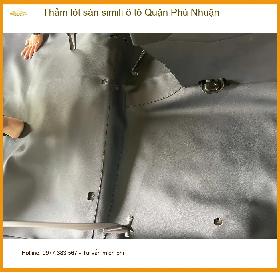 Nơi Thảm Lót Sàn Ô Tô lót sàn simili ô tô Quận Phú Nhuận - Giá Tốt TPHCM