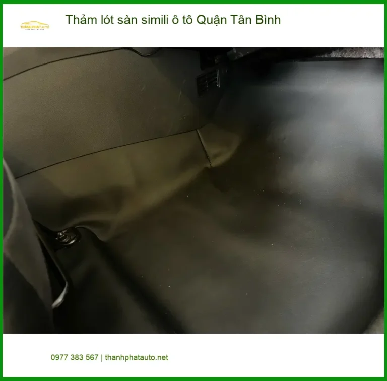 Cửa Hàng May Thảm Lót Sàn Simili Ô Tô Quận Tân Bình - Giá Tốt TPHCM