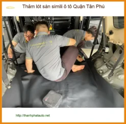 Nơi May Thảm Lót Sàn Ô Tô lót sàn simili ô tô Quận Tân Phú - Giá Tốt TPHCM