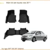 Thảm Lót Sàn Toyota Vios 2011 - Địa Chỉ Lắp Đặt Uy Tín TPHCM