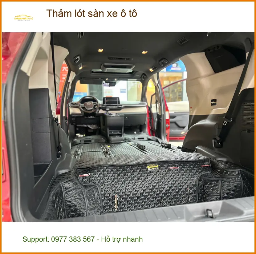 Anh Minh lắp thảm lót sàn ô tô Mazda CX-5 tại Quận 11 dễ vệ sinh ảnh thực tế 2