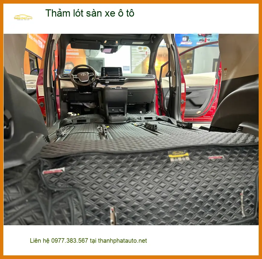 Anh Minh lắp thảm lót sàn ô tô Mazda CX-5 tại Quận 11 dễ vệ sinh ảnh thực tế 4