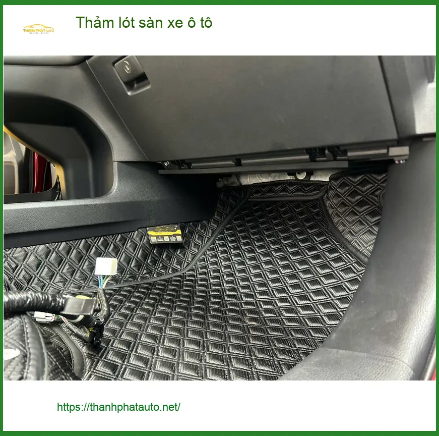 Anh Minh lắp thảm lót sàn ô tô Mazda CX-5 tại Quận 11 dễ vệ sinh ảnh thực tế 5