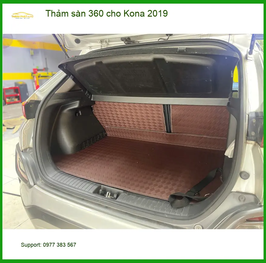 Anh Quang lắp thảm sàn 360 cho Kona 2019 tại Quận 12 ảnh thực tế 4