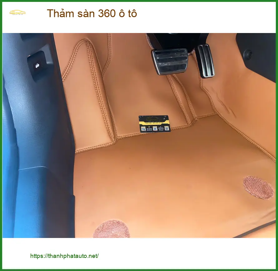 Anh Khang lắp Thảm sàn 360 ô tô Honda CR-V tại Quận 5 giữ xe luôn sạch ảnh thực tế 3