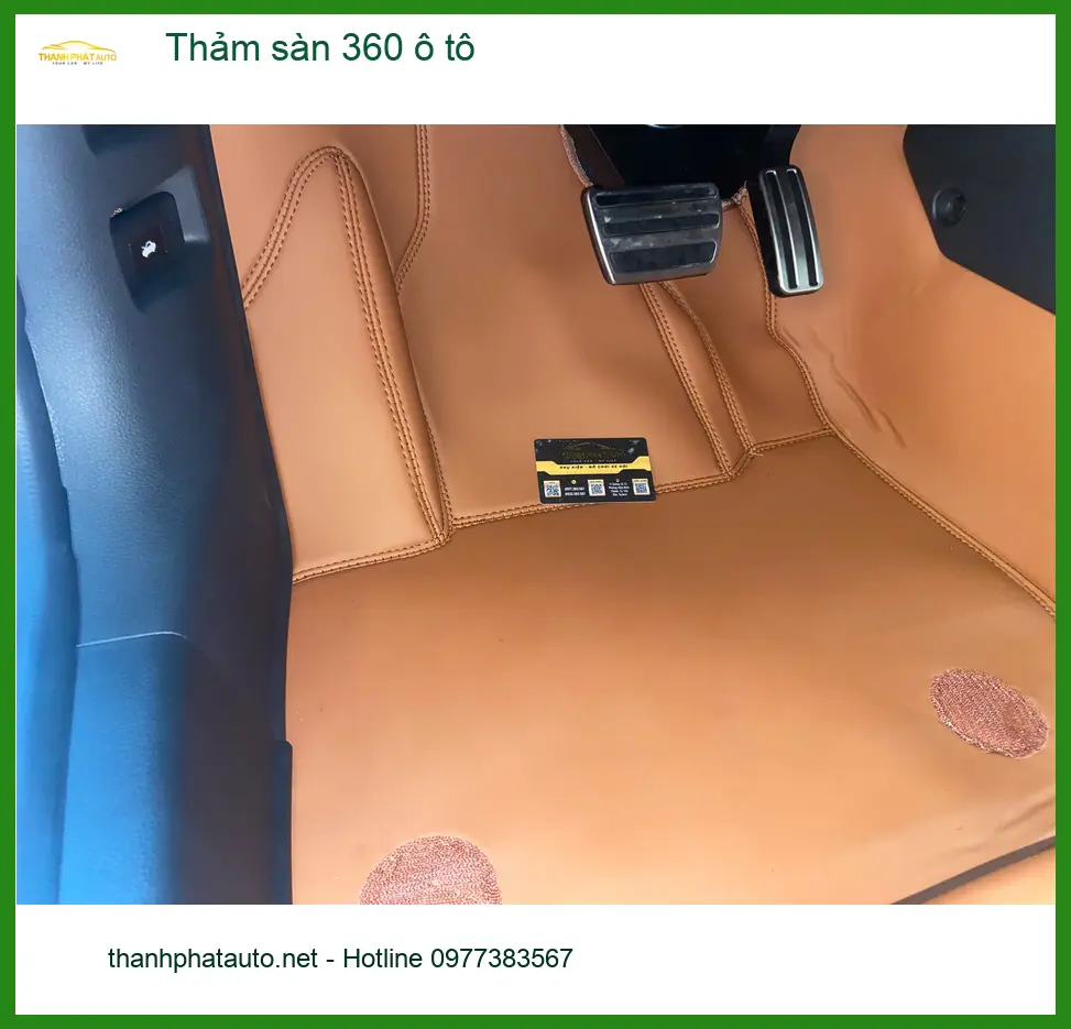 Anh Thắng lắp thảm sàn 360 ô tô cho Toyota Vios tại Quận Tân Phú ảnh thực tế 2