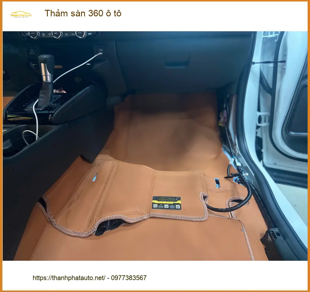 Anh Thắng lắp thảm sàn 360 ô tô cho Toyota Vios tại Quận Tân Phú ảnh thực tế 3