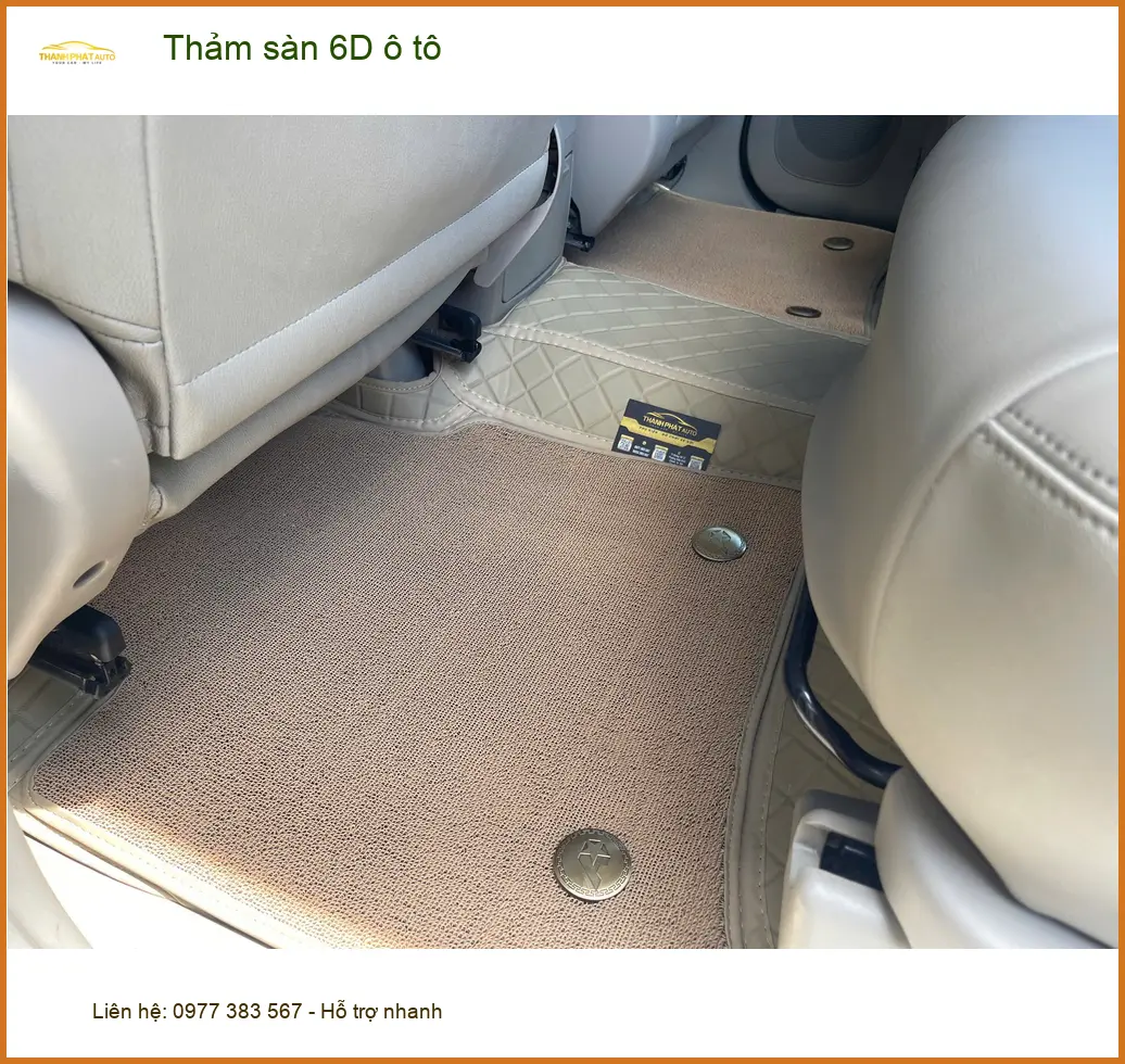 Chú Minh lắp thảm sàn 6D ô tô Hyundai Accent tại Nhà Bè bền đẹp ảnh thực tế 2
