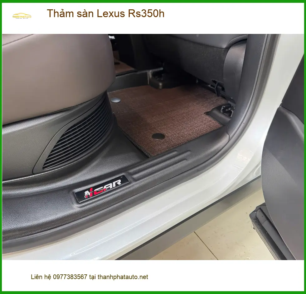 Anh Minh tìm địa chỉ thay thảm sàn Lexus Rs350h uy tín tại Quận 4