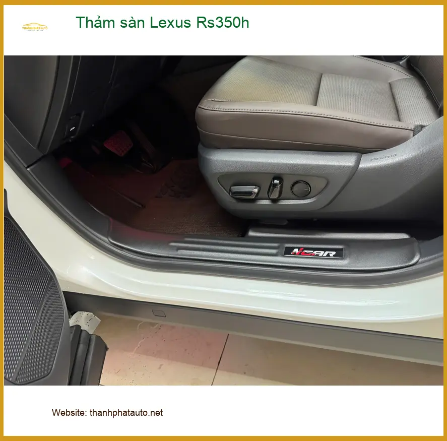 Anh Quang tìm nơi lắp thảm sàn Lexus Rs350h chính hãng tại Hóc Môn ảnh thực tế 2
