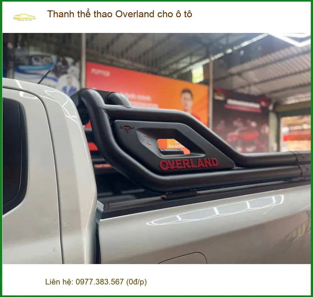 Anh Dũng lắp Thanh thể thao Overland cho Mazda CX-5 tại Quận 12