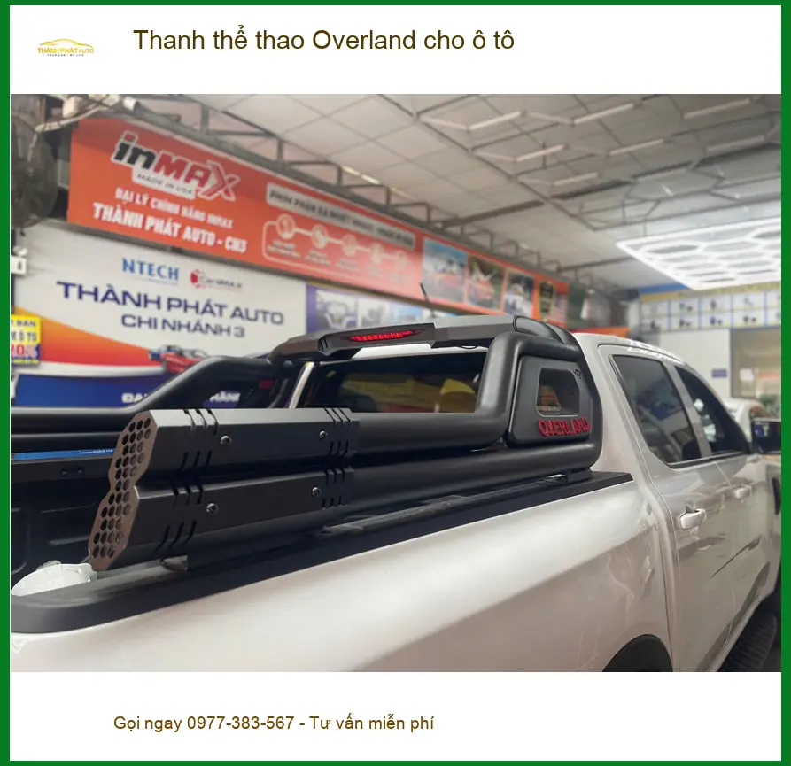 Chị Thảo lắp Thanh thể thao Overland cho Mazda CX-5 tại Quận 2 để xe trông mạnh mẽ hơn