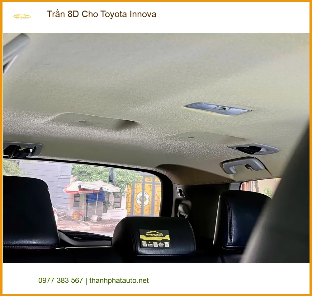 Anh Dũng bọc Trần 8D Toyota Innova tại Bình Chánh đón Tết ảnh thực tế 3