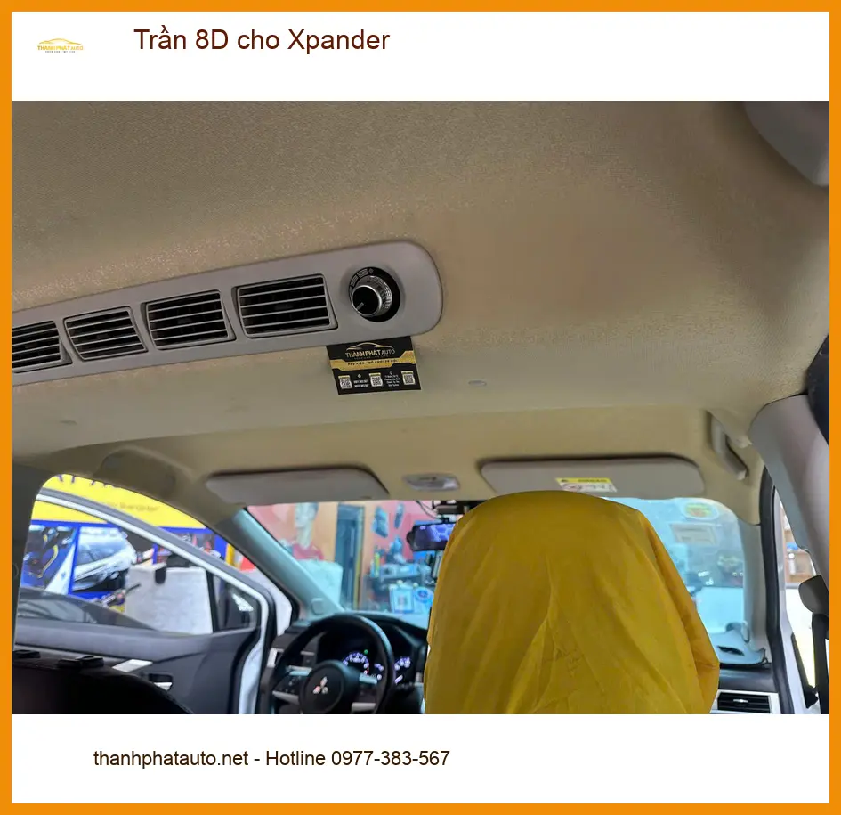 Anh Huy bọc Trần 8D cho Xpander tại Hóc Môn uy tín, giá tốt