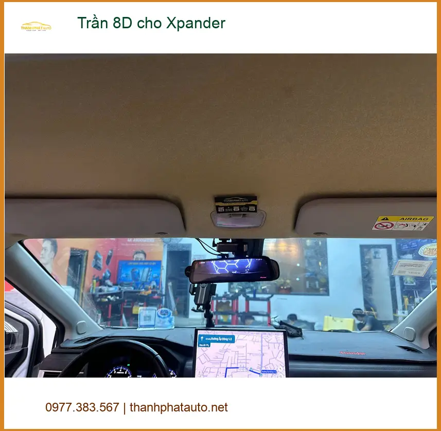 Anh Trường lắp Trần 8D cho Xpander tại Quận 12 để xe đẹp hơn ảnh thực tế 2