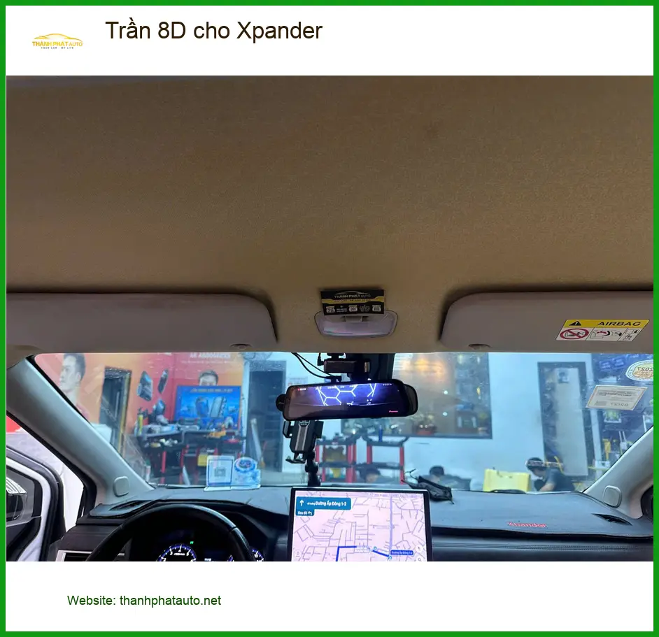 Chị Thảo bọc Trần 8D cho Mitsubishi Xpander tại Bình Chánh nâng tầm nội thất ảnh thực tế 2