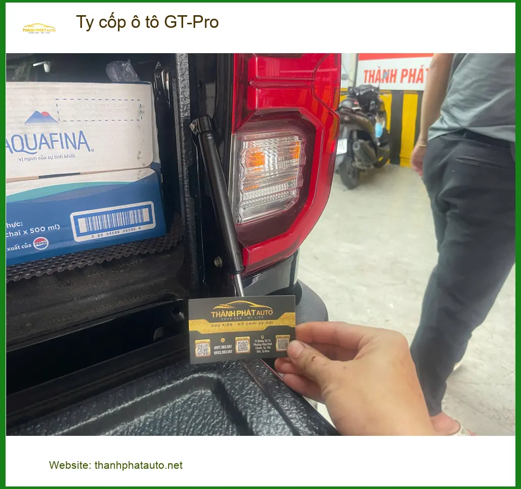 Anh Thắng lắp Ty cốp ô tô GT-Pro cho Toyota Camry tại Hóc Môn ảnh thực tế 2