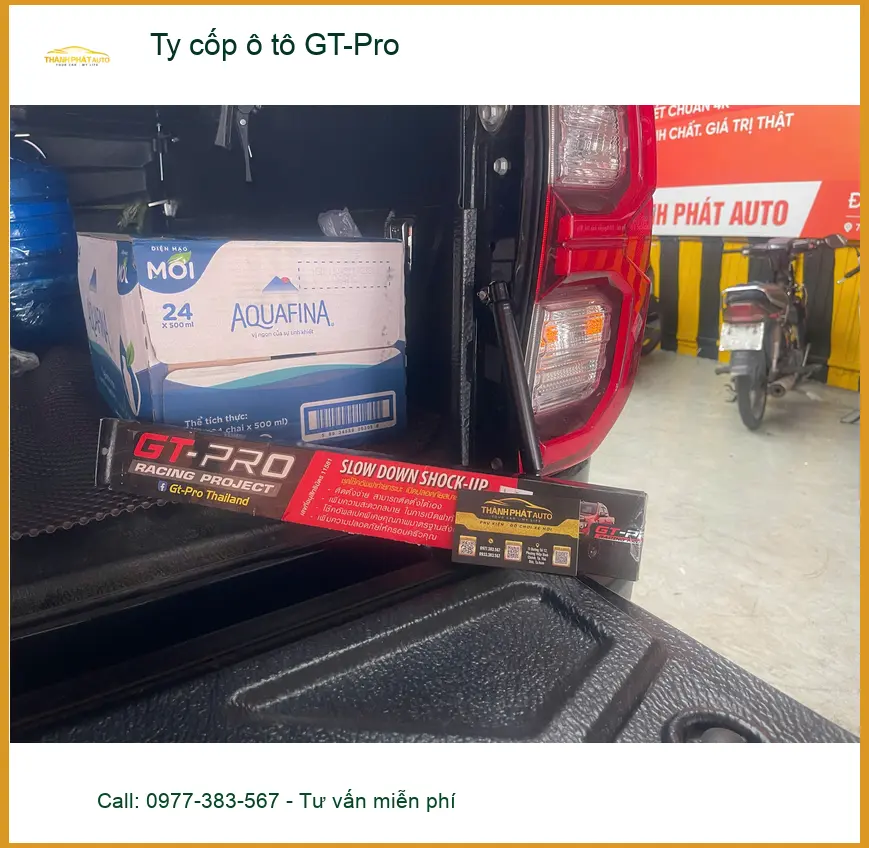 Anh Thắng lắp Ty cốp ô tô GT-Pro cho Toyota Camry tại Hóc Môn ảnh thực tế 3