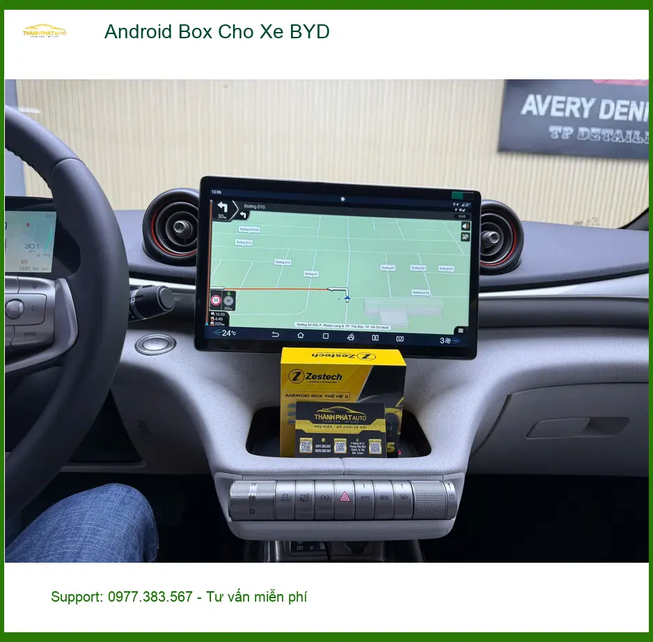 Chị Thu lắp Android Box cho BYD Atto 3 tại Quận 5 để có trải nghiệm giải trí đa dạng ảnh thực tế 4