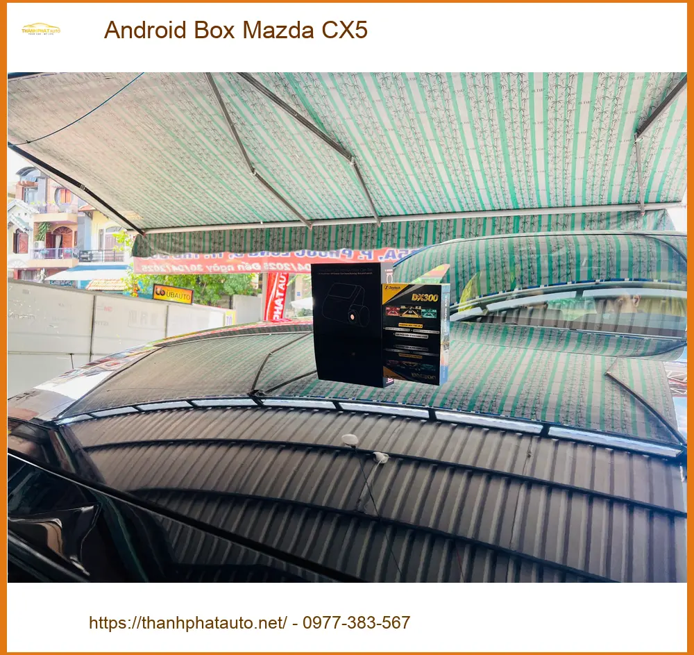 Chị Thảo nâng cấp Android Box cho Mazda CX5 tại Nhà Bè để xem YouTube, định vị tiện lợi ảnh thực tế 3