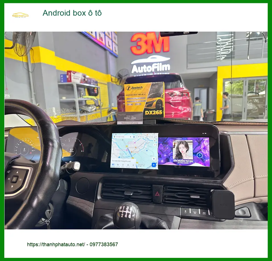 Anh Tấn lắp Android box ô tô cho Honda HR-V tại Quận Phú Nhuận ảnh thực tế 3