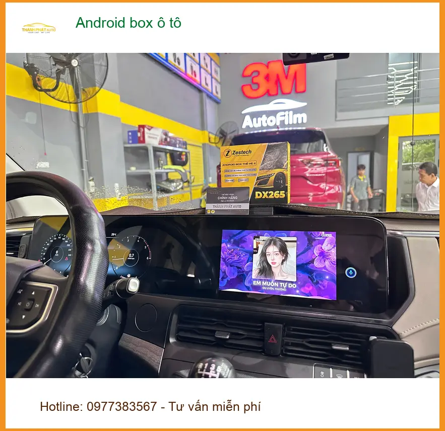 Anh Minh gắn Android box ô tô cho Kia Carnival tại Quận Tân Bình