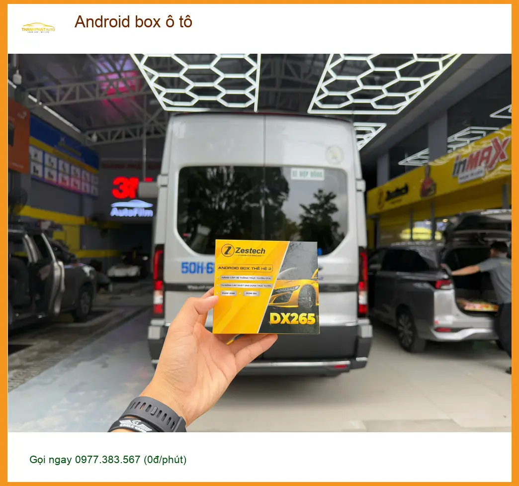 Anh Minh gắn Android box ô tô cho Kia Carnival tại Quận Tân Bình ảnh thực tế 2