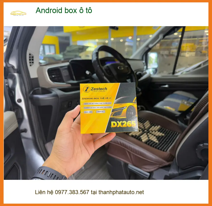 Anh Minh gắn Android box ô tô cho Kia Carnival tại Quận Tân Bình ảnh thực tế 3