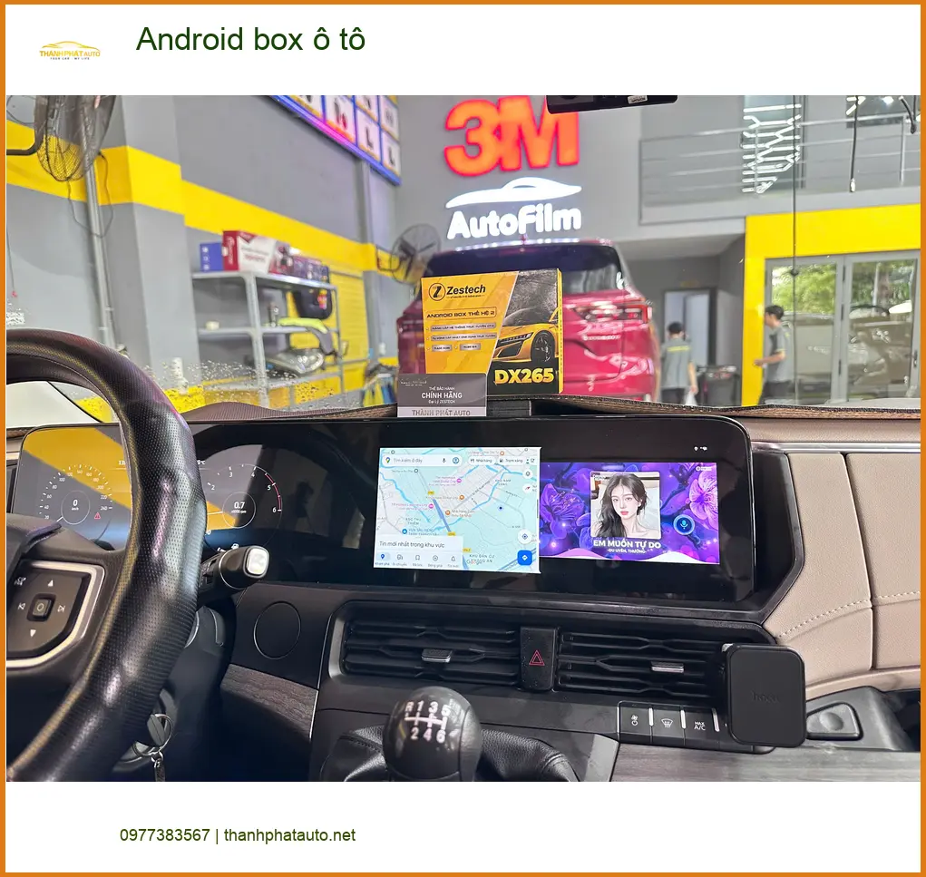 Anh Minh gắn Android box ô tô cho Kia Carnival tại Quận Tân Bình ảnh thực tế 4