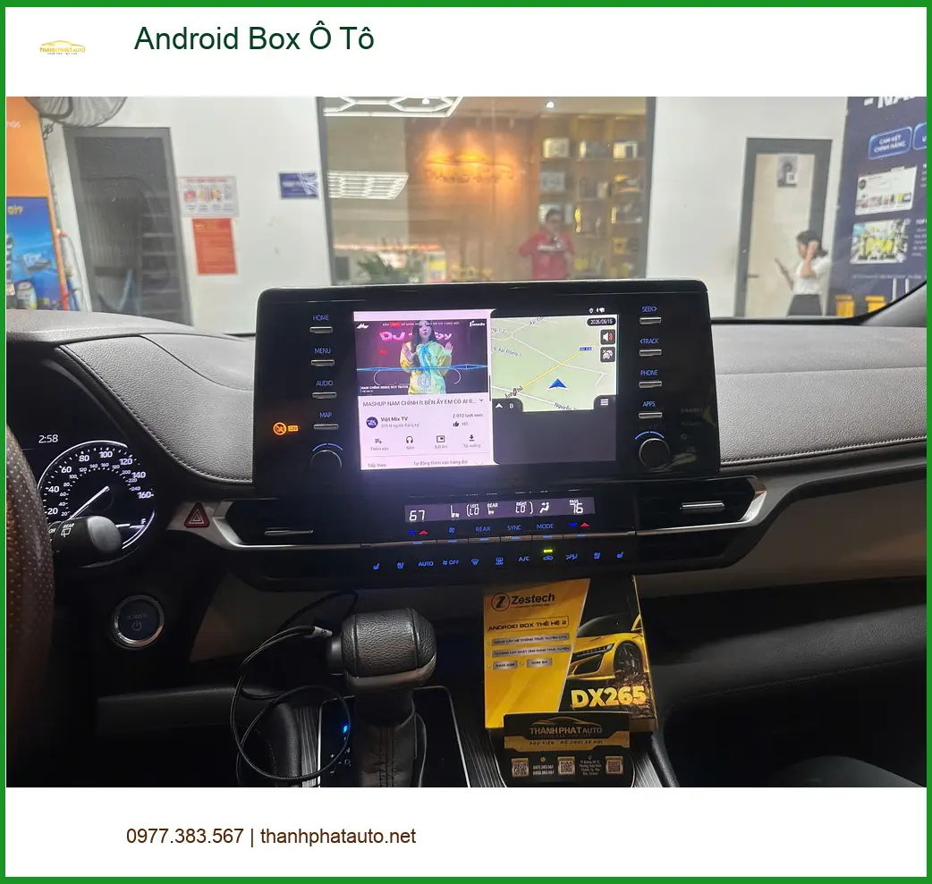 Anh Khang nâng cấp Android Box Ô Tô cho Hyundai Creta ở Cần Giờ ảnh thực tế 4