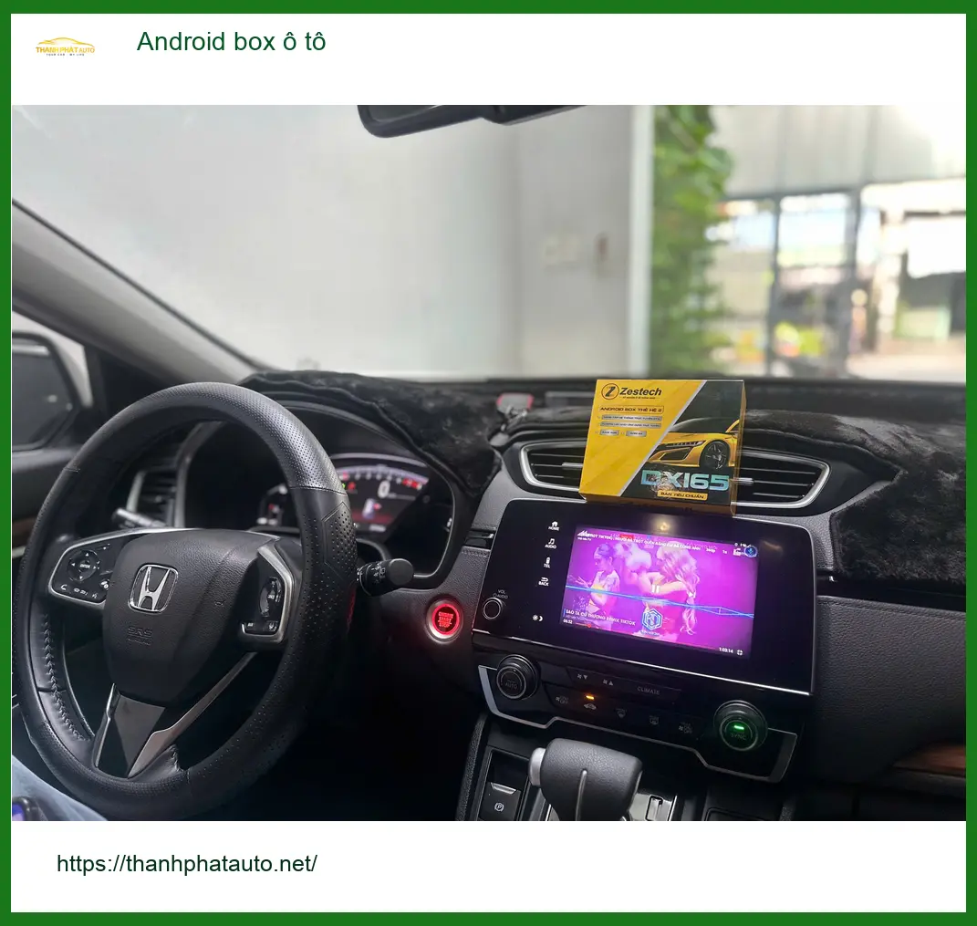 Anh Phi lắp Android Box ô tô cho VinFast Lux SA tại Quận Tân Phú