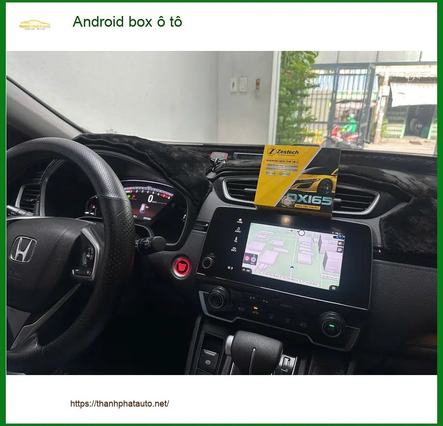Anh Phi lắp Android Box ô tô cho VinFast Lux SA tại Quận Tân Phú ảnh thực tế 2