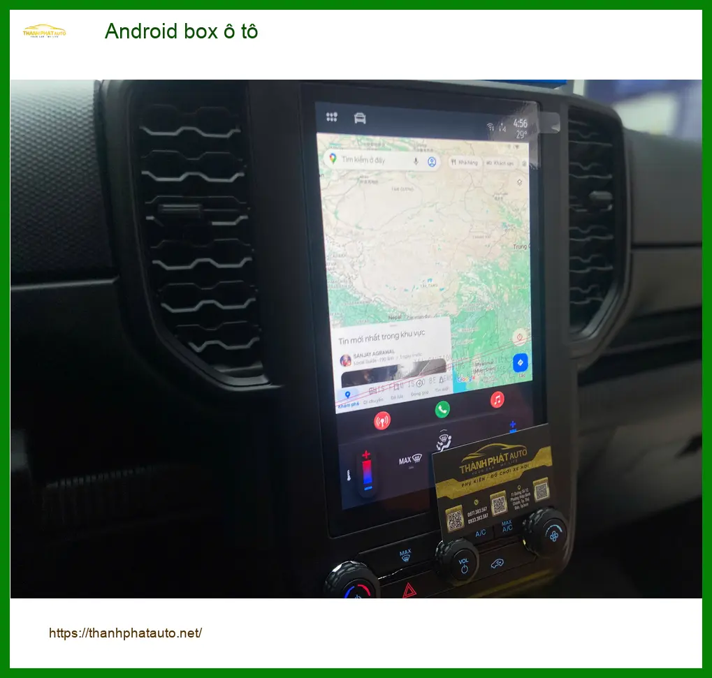 Anh Kiên lắp Android Box ô tô cho Kia Carnival tại Quận 2 ảnh thực tế 2