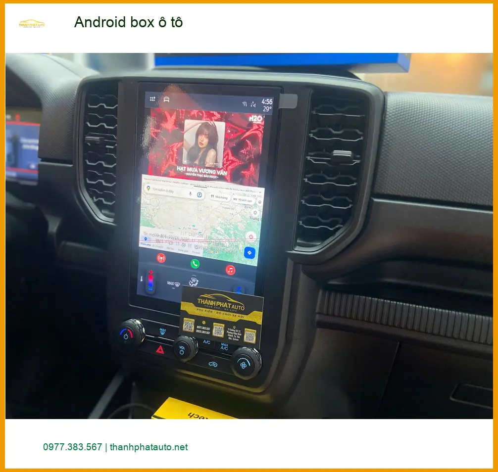 Anh Duy lắp Android box ô tô Hyundai Creta tại Quận Huyện Hóc Môn để nâng cấp giải trí ảnh thực tế 2