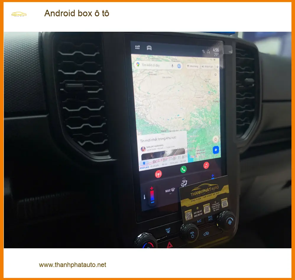 Anh Duy lắp Android box ô tô Hyundai Creta tại Quận Huyện Hóc Môn để nâng cấp giải trí ảnh thực tế 3