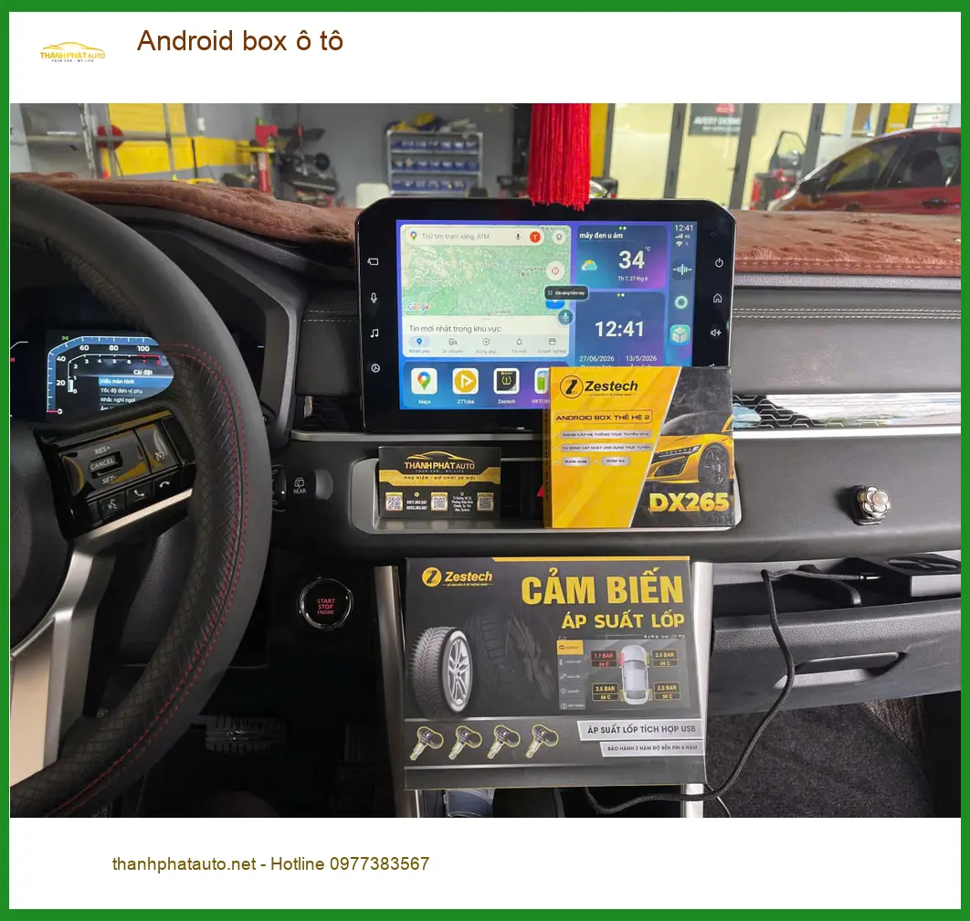 Chú Mạnh nâng cấp Android Box ô tô cho Hyundai Creta ở Quận Thủ Đức ảnh thực tế 4