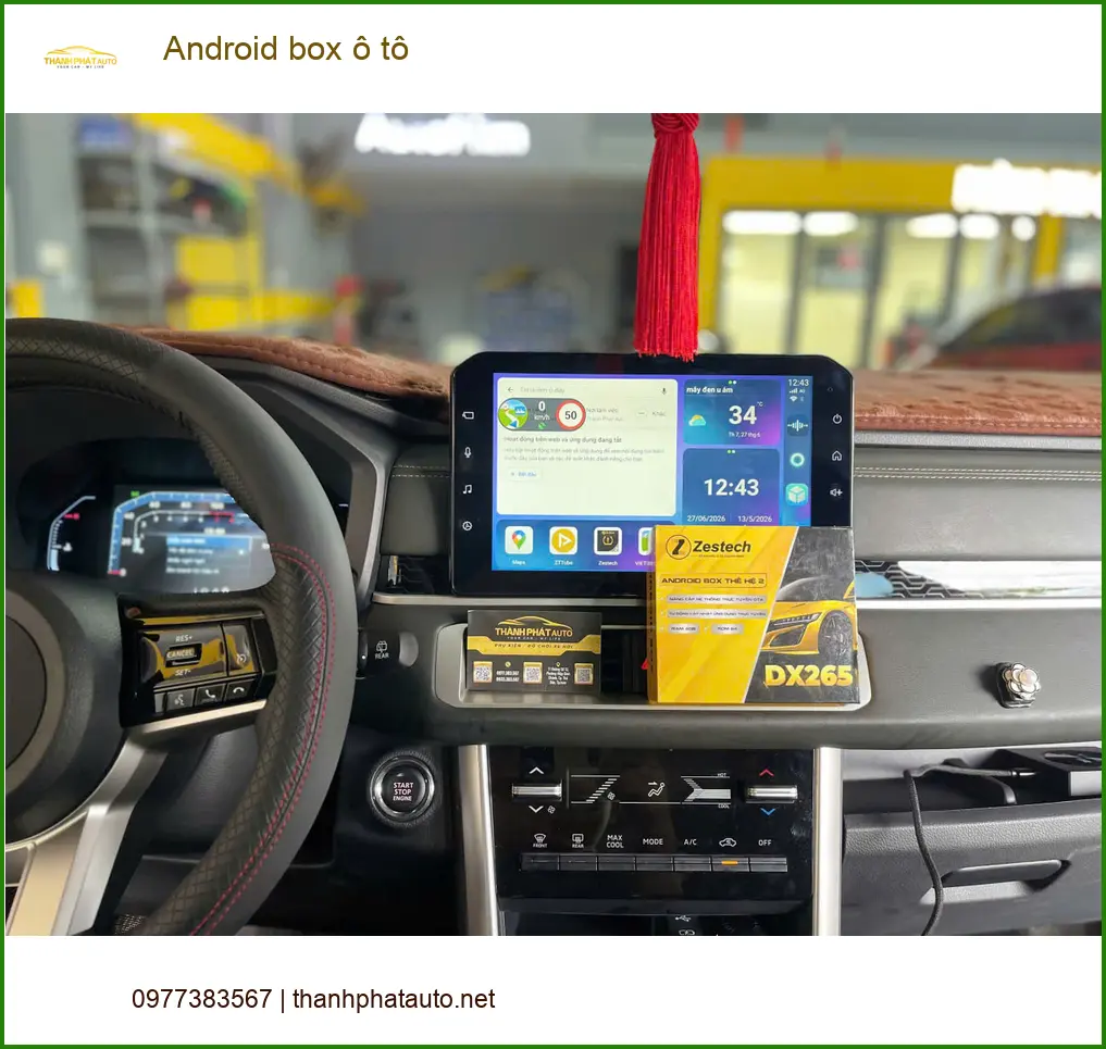 Anh Quang lắp Android box ô tô cho Mazda CX-5 tại Quận 12 giải trí đa năng