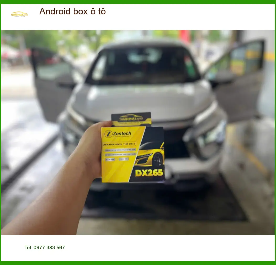 Anh Khang lắp Android Box ô tô cho Honda CRV tại Quận 2 muốn giữ màn zin ảnh thực tế 5