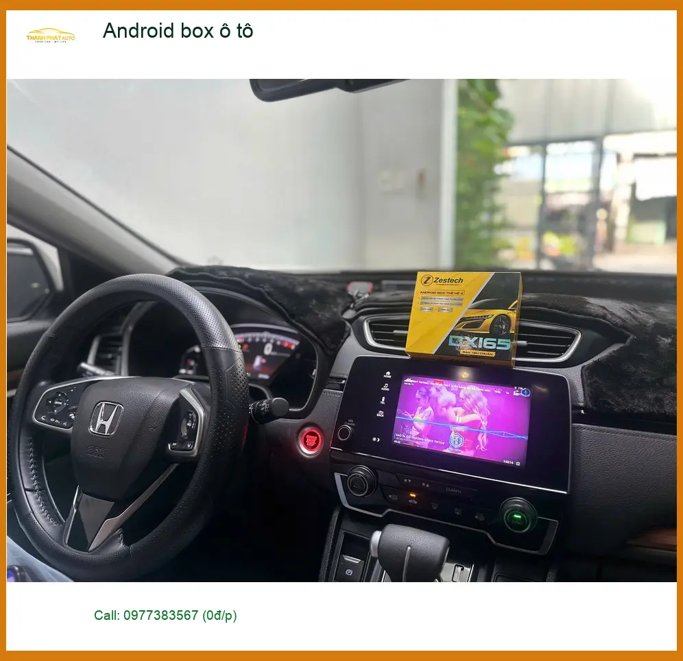 Anh Lâm lắp Android box ô tô Ford Everest Quận 9, nâng cấp trải nghiệm
